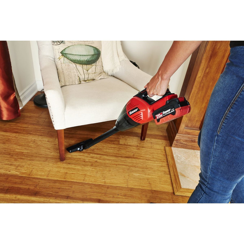 Cordless Hand Vacuum with Floor and Crevice Tools B297317