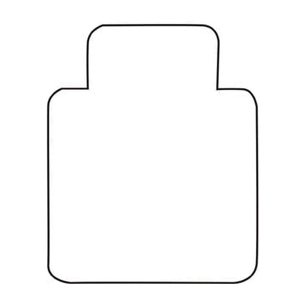 Clear Vinyl Chairmat D561