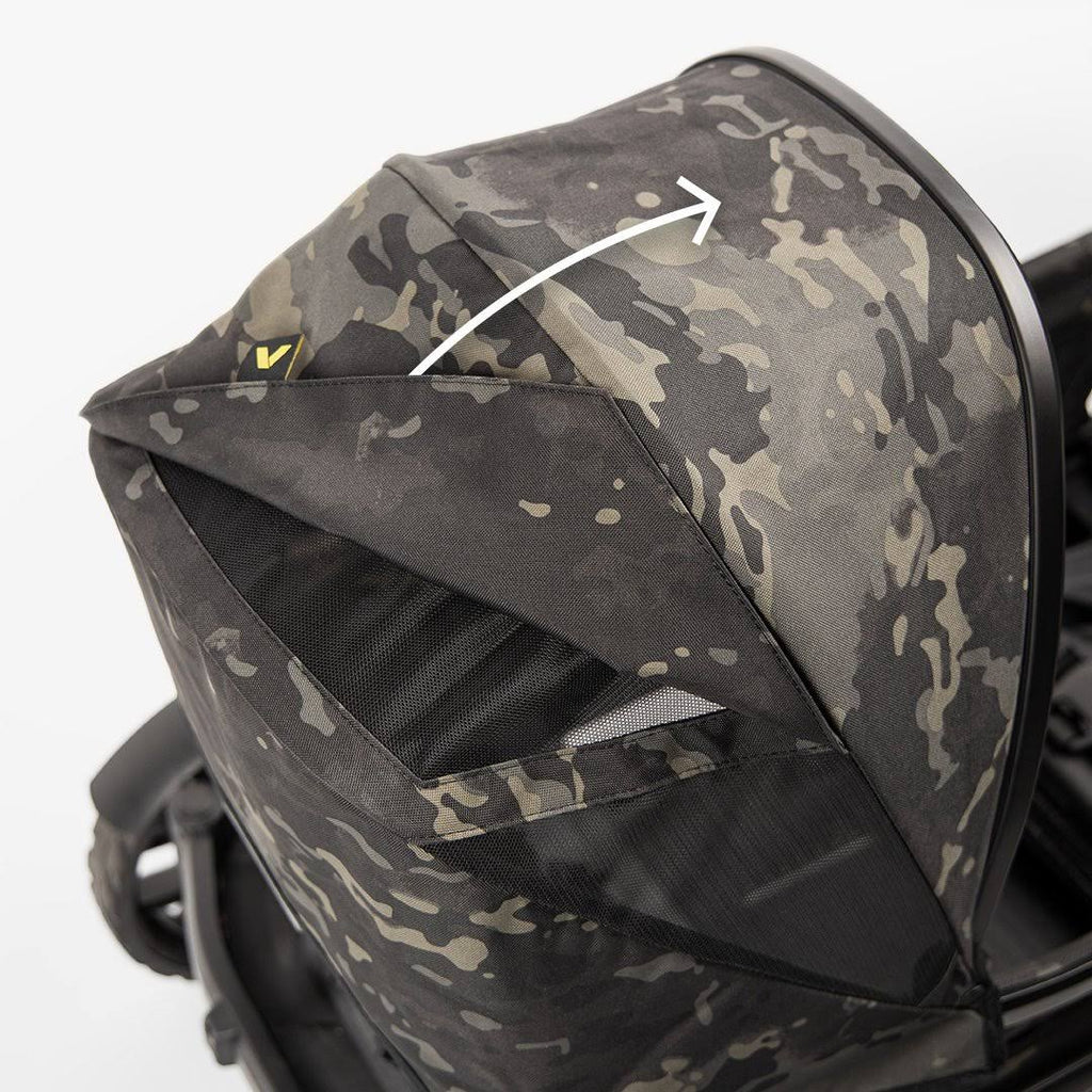 Black Camo Cruiser Canopy D8312