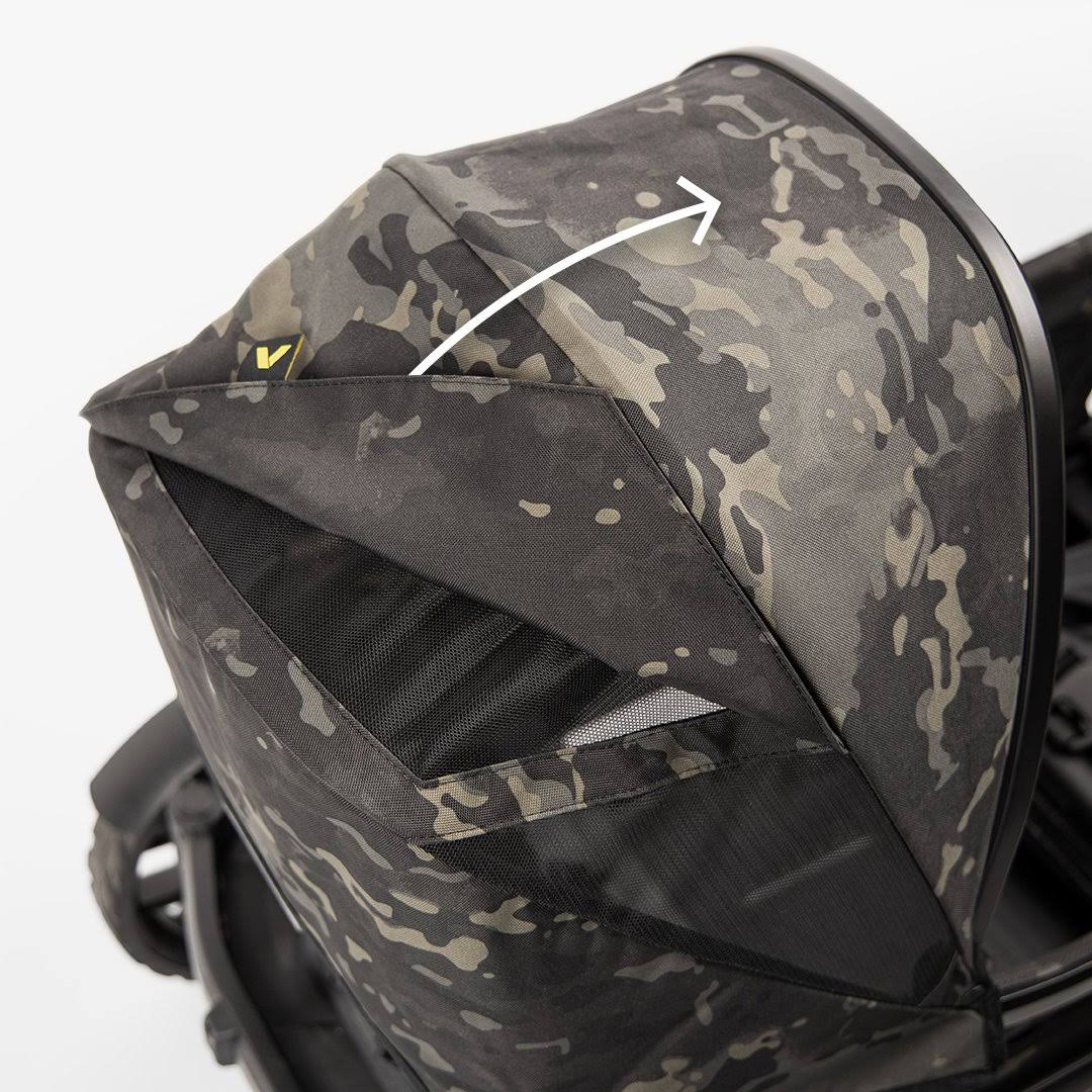 Black Camo Cruiser Canopy D8312