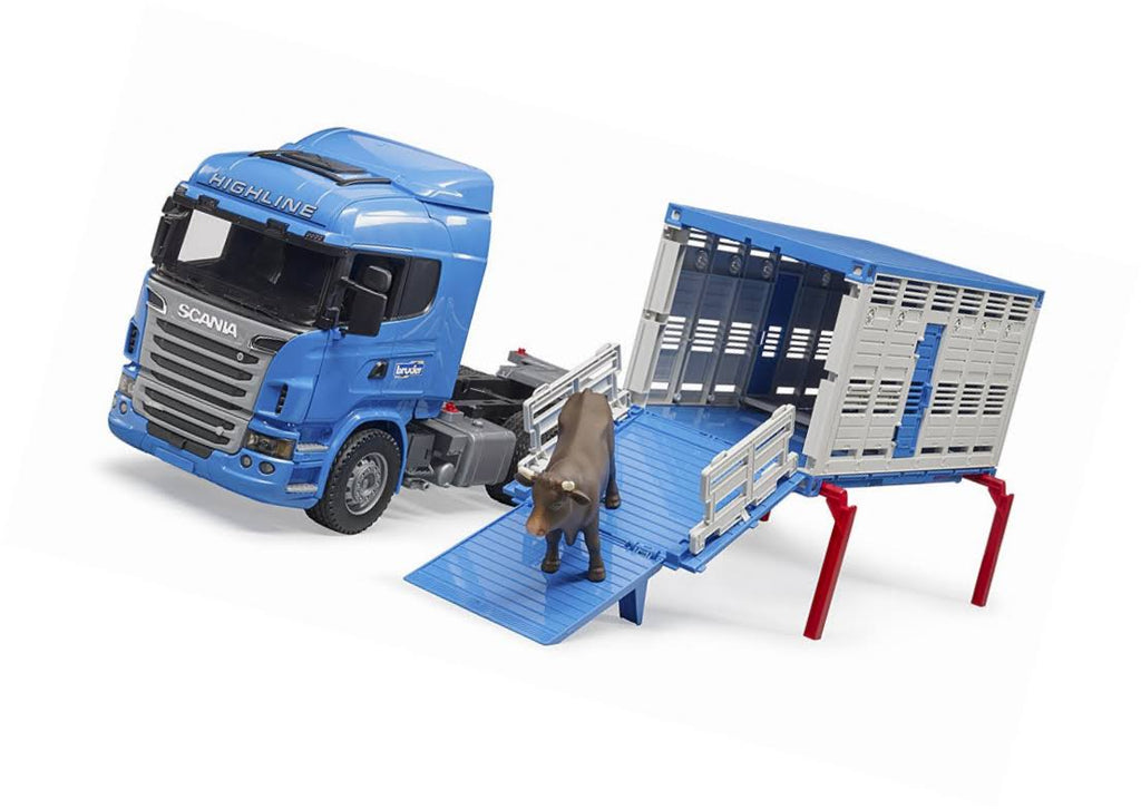 Cattle Transport Truck with 1 Cattle X111007