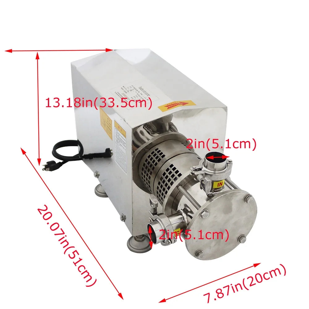 10 Ton/h Sanitary Stainless Steel Centrifugal Pump C501360
