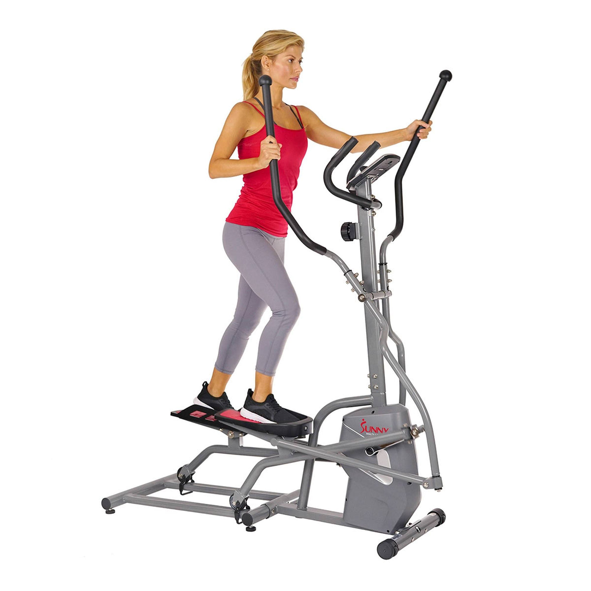 Gray Magnetic Elliptical Trainer B3841