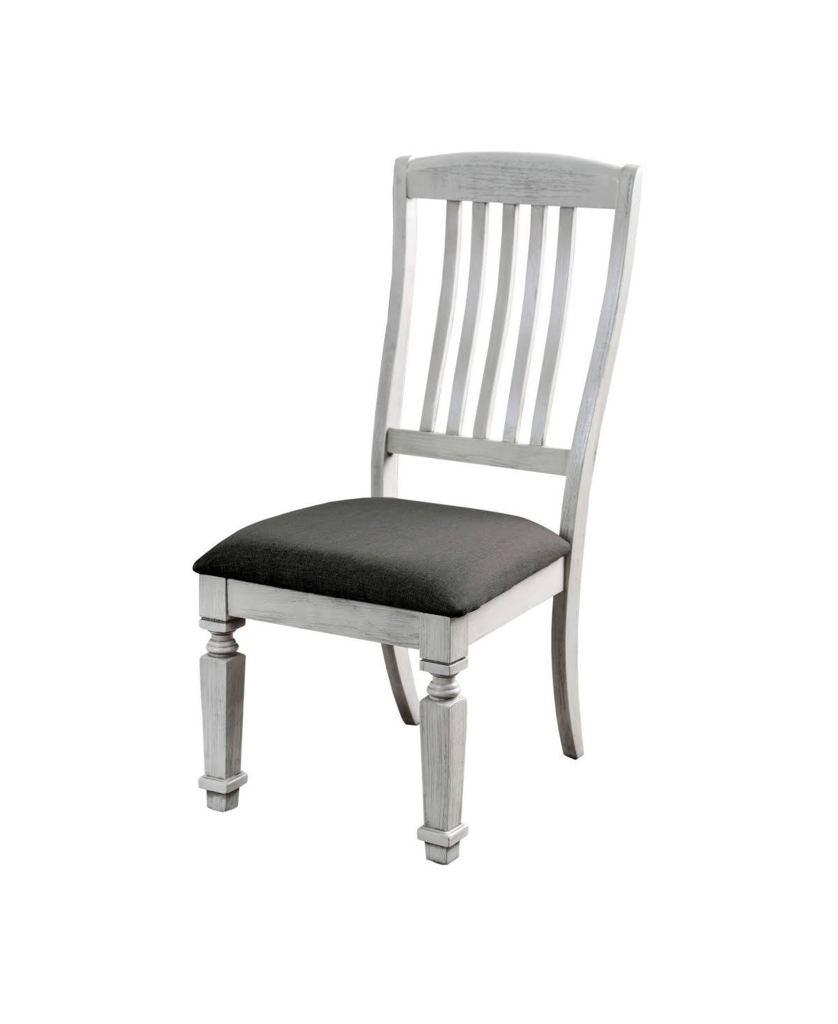 Antique White Side Chair Set of 2 A789167