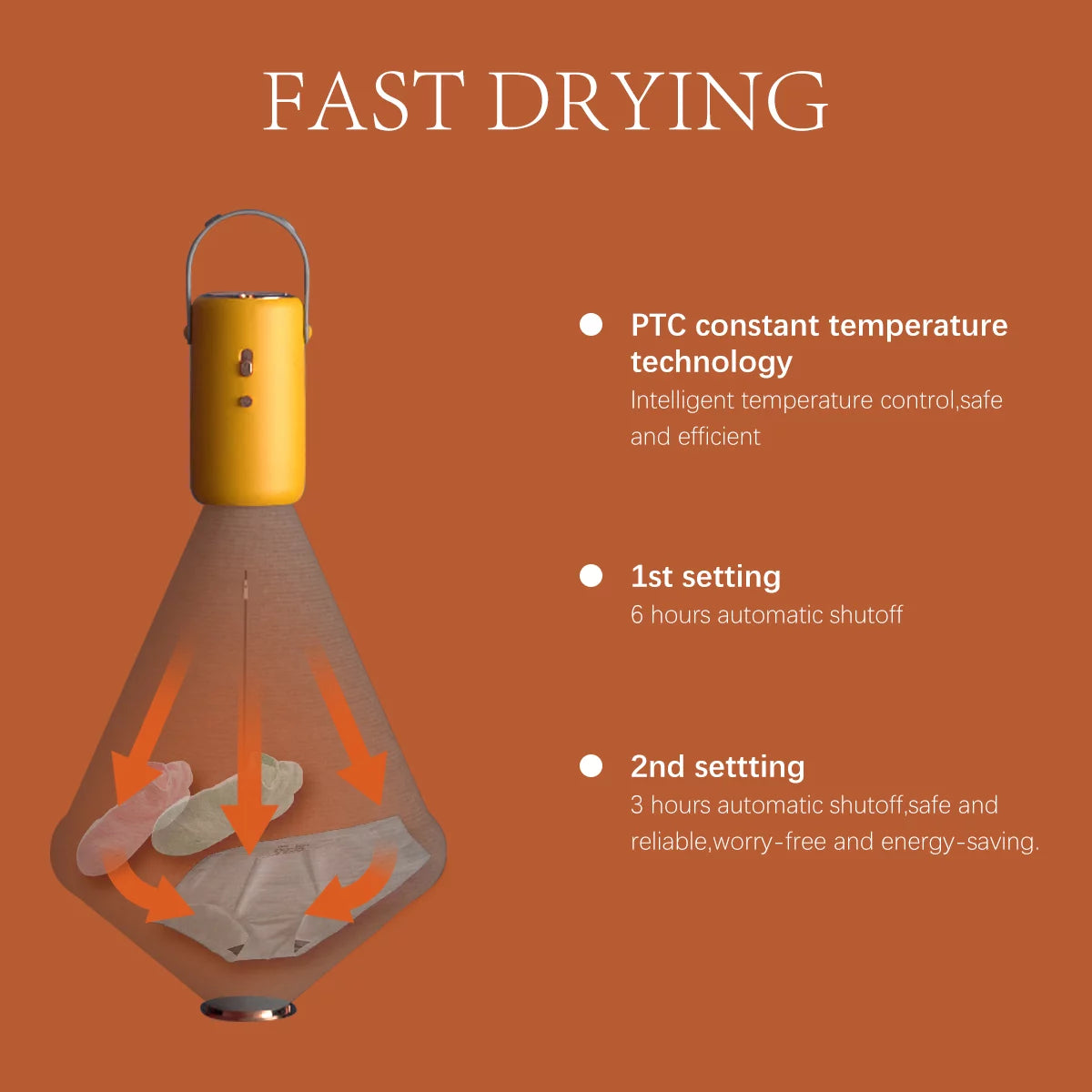 Portable Mini Travel Clothes Dryer L7749