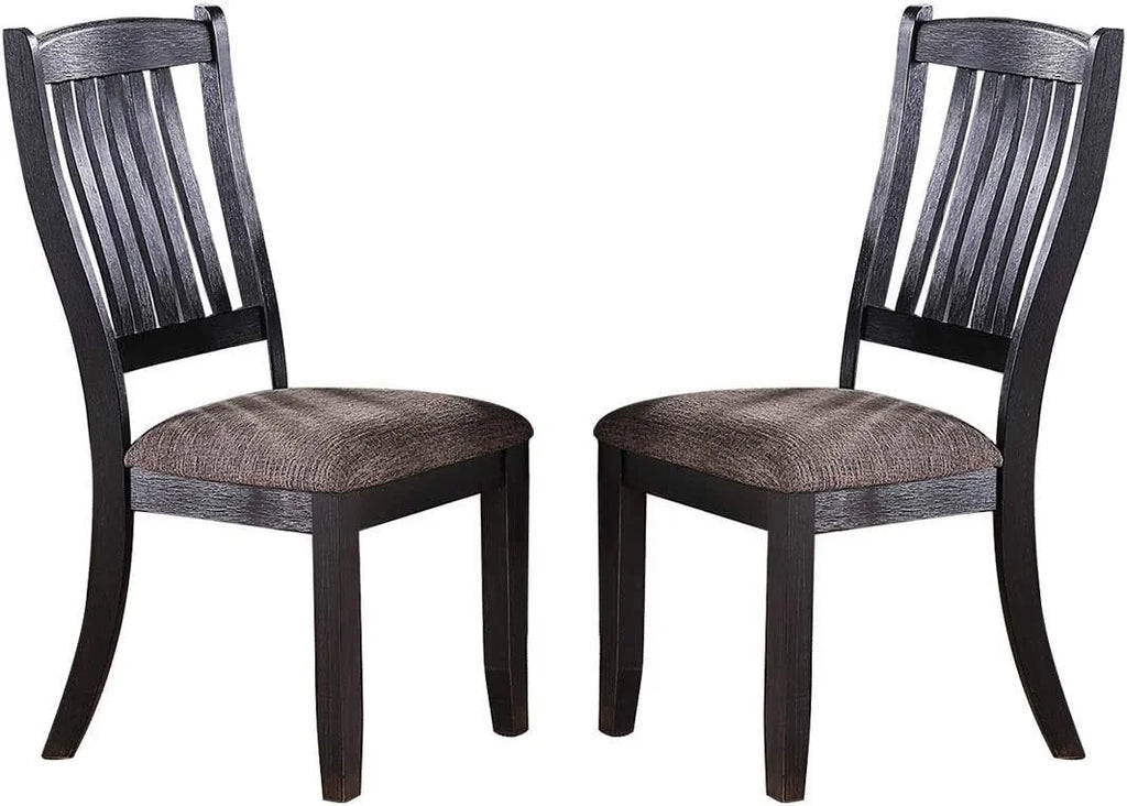 7pc Dining Table and 6 Side Chairs I949