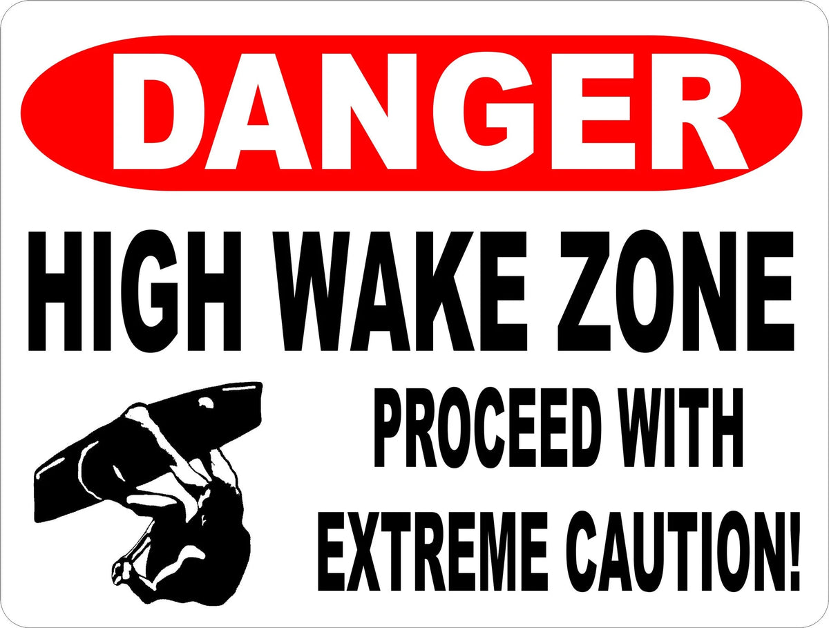 Wake Board Sign B206