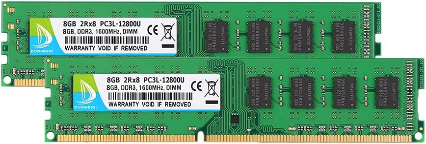 16GB (2 x 8GB) DDR3L / DDR3 1600MHz SODIMM RAM Laptop Memory Module Pack of 2 C390286