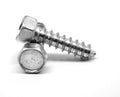 #10-12 x 1/2 Sheet Metal Screw Hex Head Zinc Plated K6349