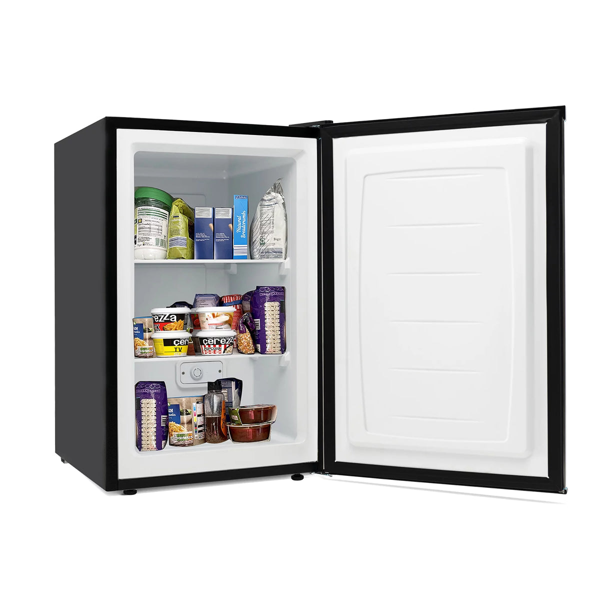 3 cu.ft. Compact Upright Freezer with Stainless Steel Door B944