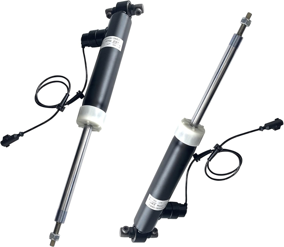 Pair Left & Right Rear Air Shocks Absorber and Struts Set with Electronic E109