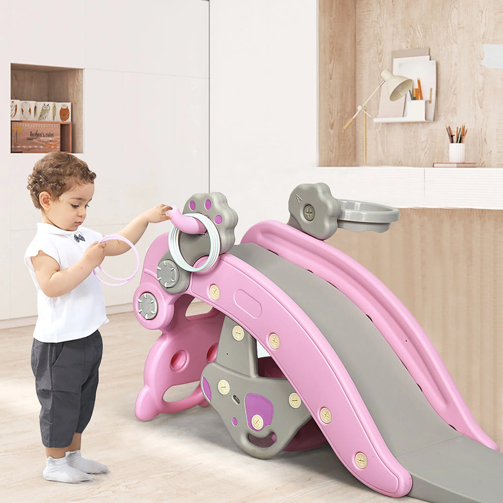 4-in-1 Kids Swing Slide Set E4145