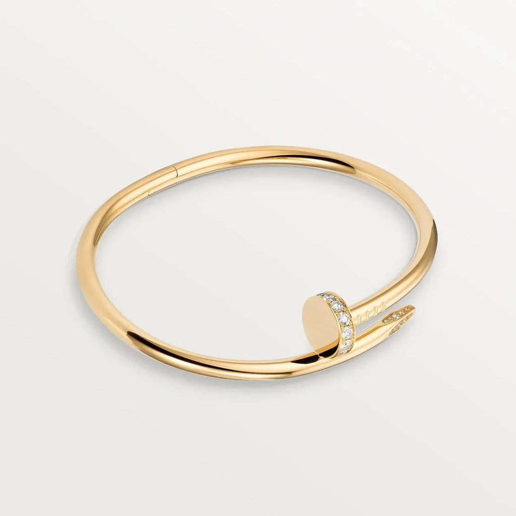 Nail Bracelet With CZ Diamond L179291