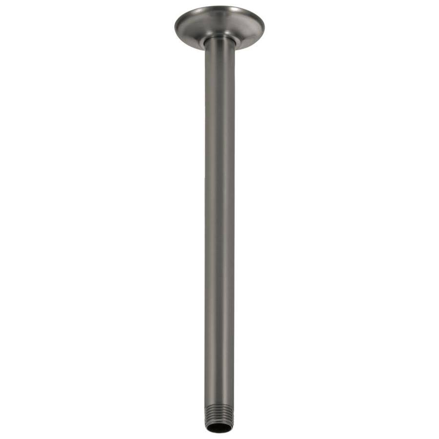 Black Stainless Shower Arm & Flange B61098