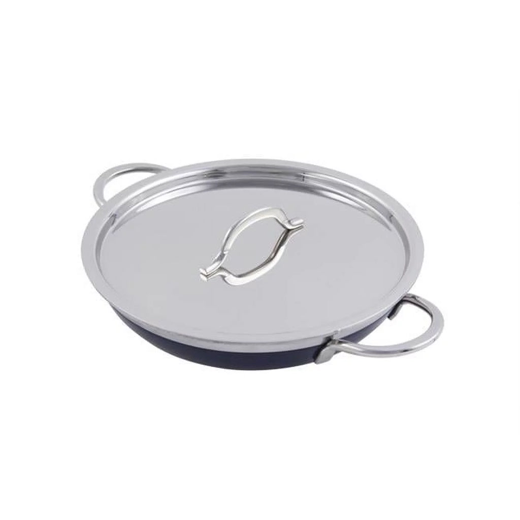 Cobalt Blue 3 quart Saute Pan & Skillet with Cover N177063