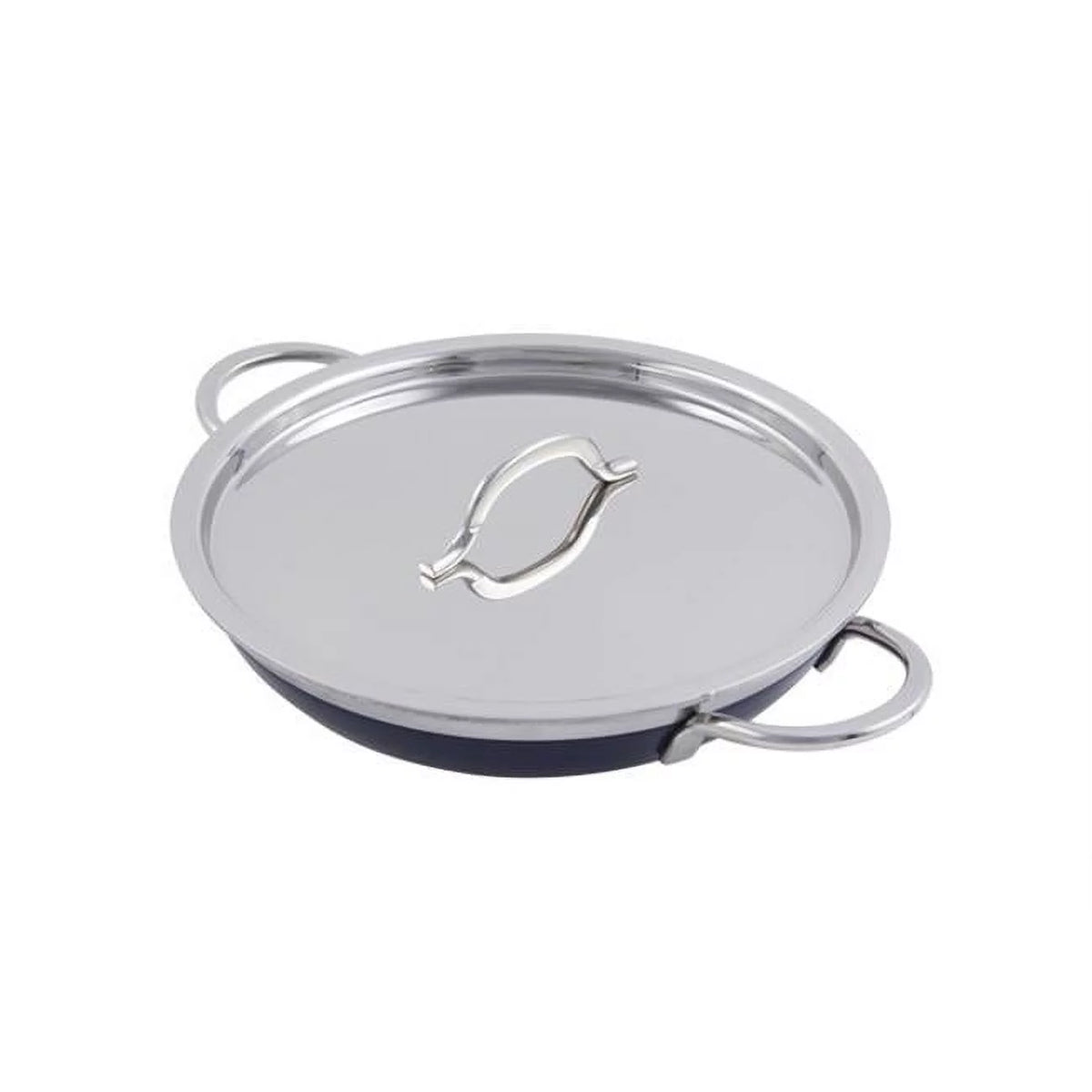 Cobalt Blue 3 quart Saute Pan & Skillet with Cover N177063