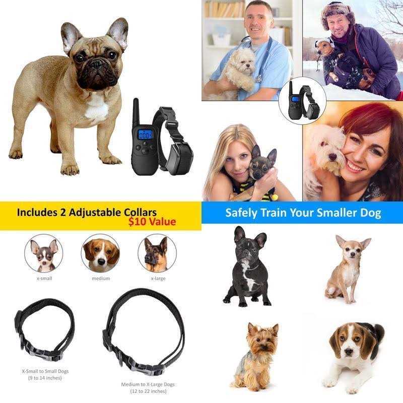 Shock Collar for Small Dogs with Remote S465072
