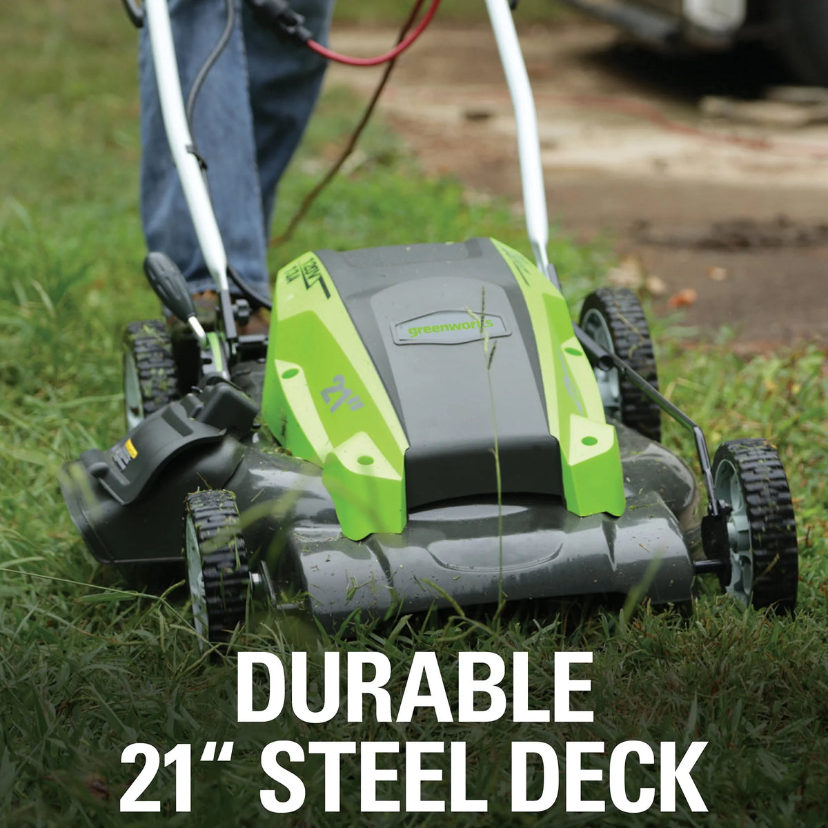 21 Amp Corded Electric Walk-Behind Push Lawn Mower E87639