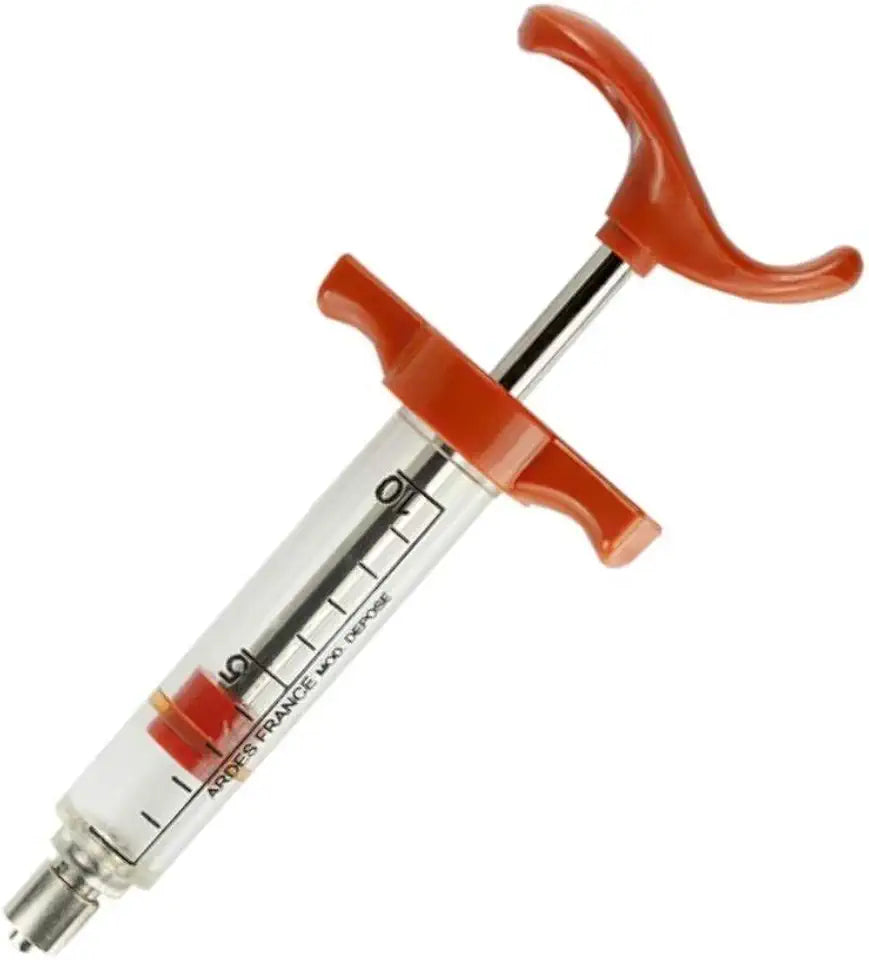 10 ml Reusable Autoclavable Veterinary Syringe S77472