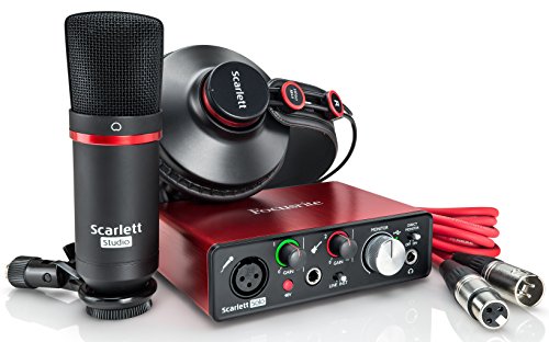 2-in, 2-out USB Audio Interface with XLR Cable X7528