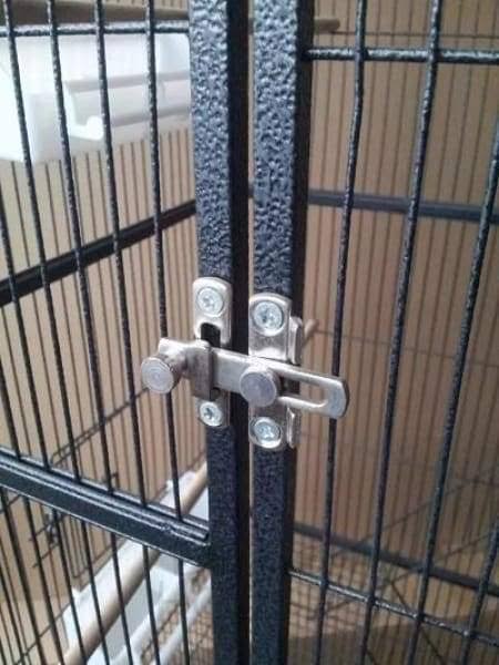 Black Double Stack Flight Cage Z66960