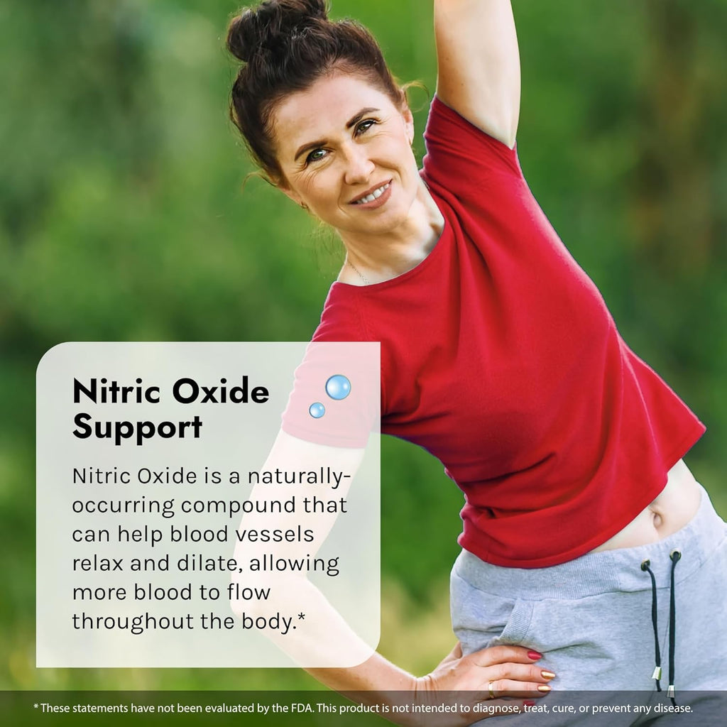 60 Liquid Soft-Gels Nitric Oxide Supplement O2092