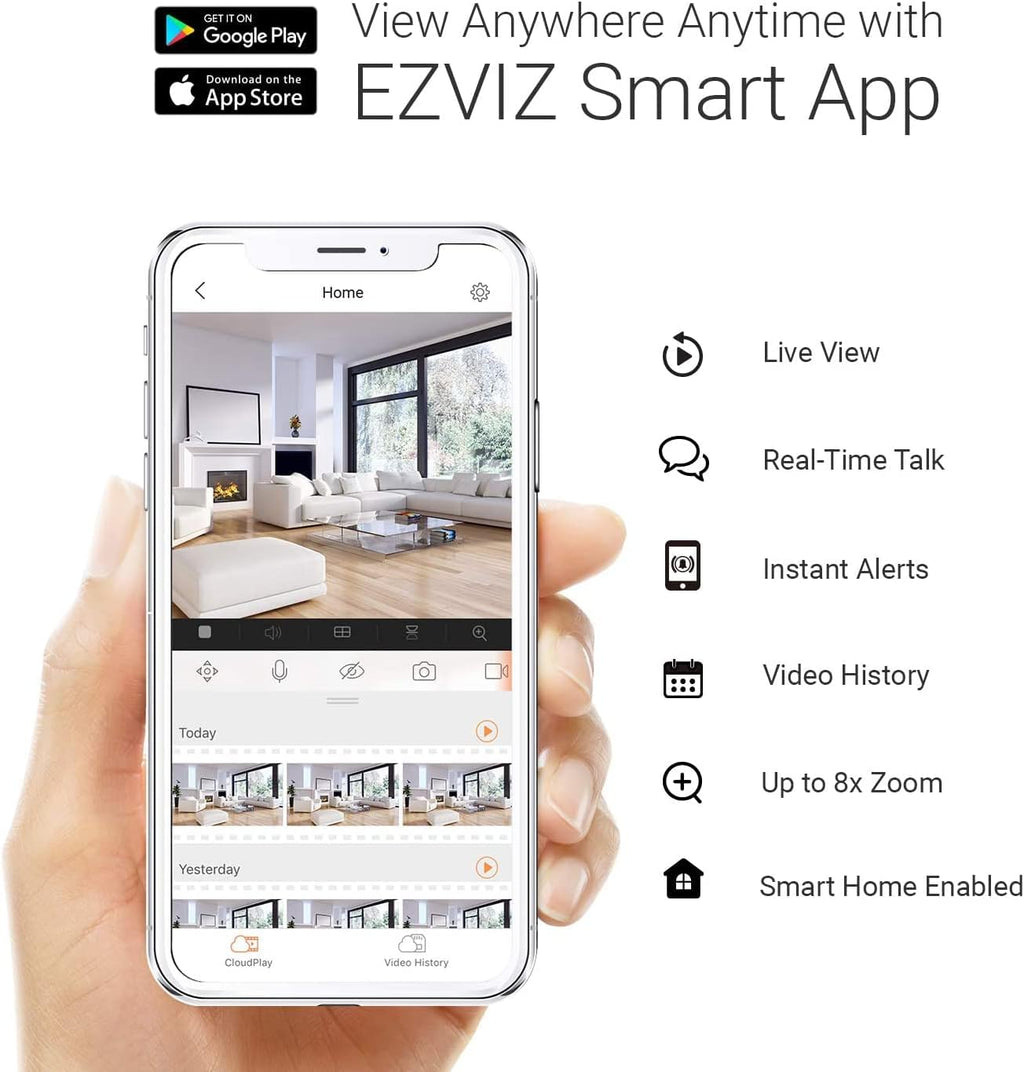 1080P Wired Video Doorbell Camera with AI-Human Detection P940590