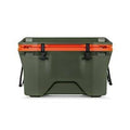 Olive Green and Orange 30 Quart Cooler E6387