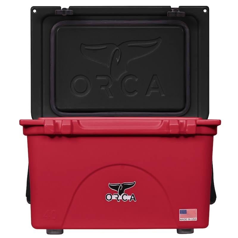 Red Black 40-Quart Hard-Sided Cooler G389