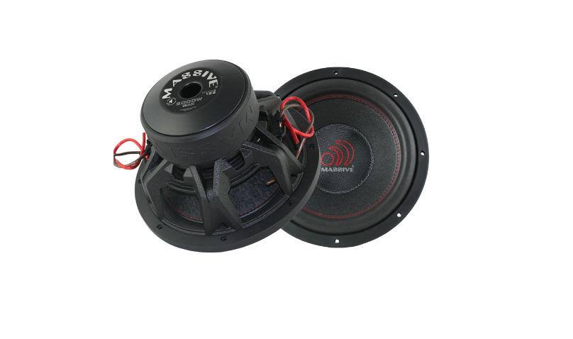 12x22 Dual 2 Ohm Car Audio Subwoofer Q49601
