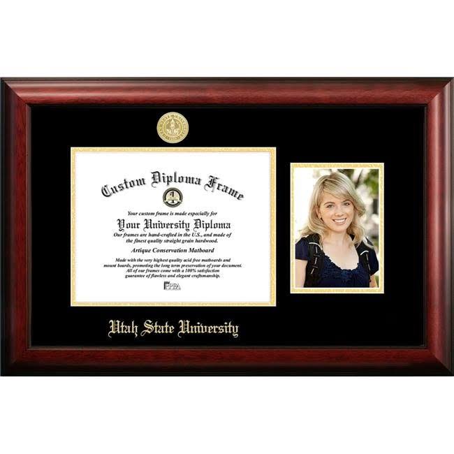 Gold Embossed Diploma Frame with 5 X7 Portrait V46667