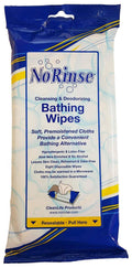 No Rinse Body Wipes 96 Cloths D845