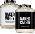 5LB Unflavored Whey and 5LB Unflavored Casein Protein Bundle T65929