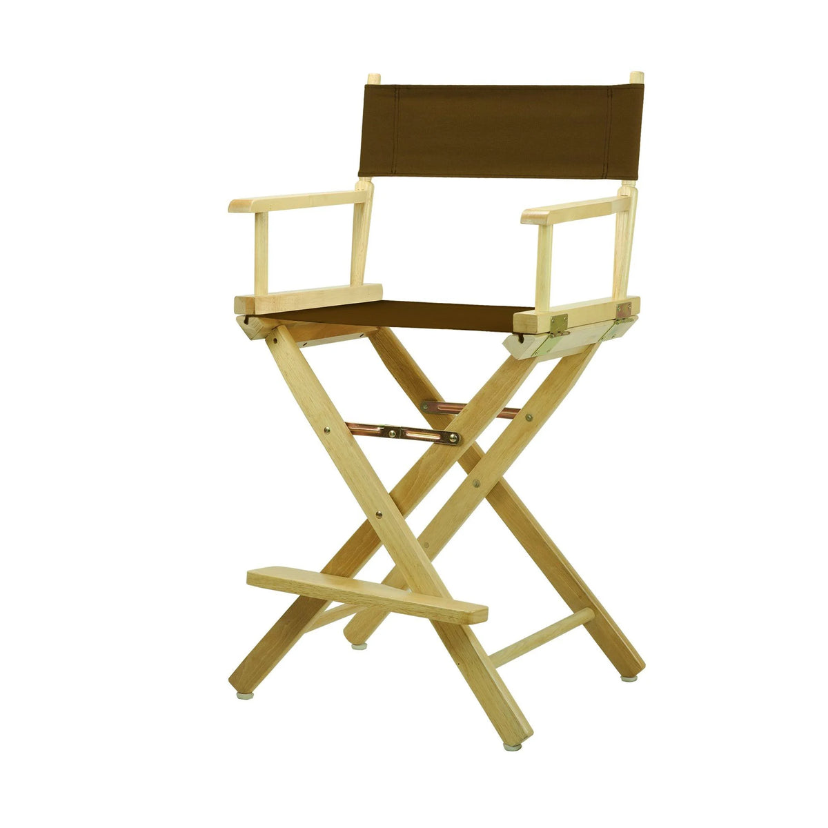 24x22 Director's Chair Natural Frame Brown Canvas Q173645