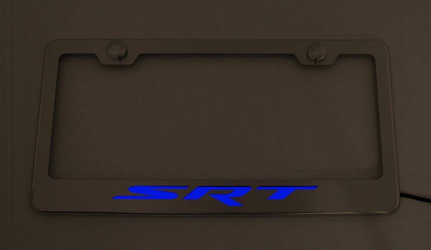 White Rear Tag Frame A1194