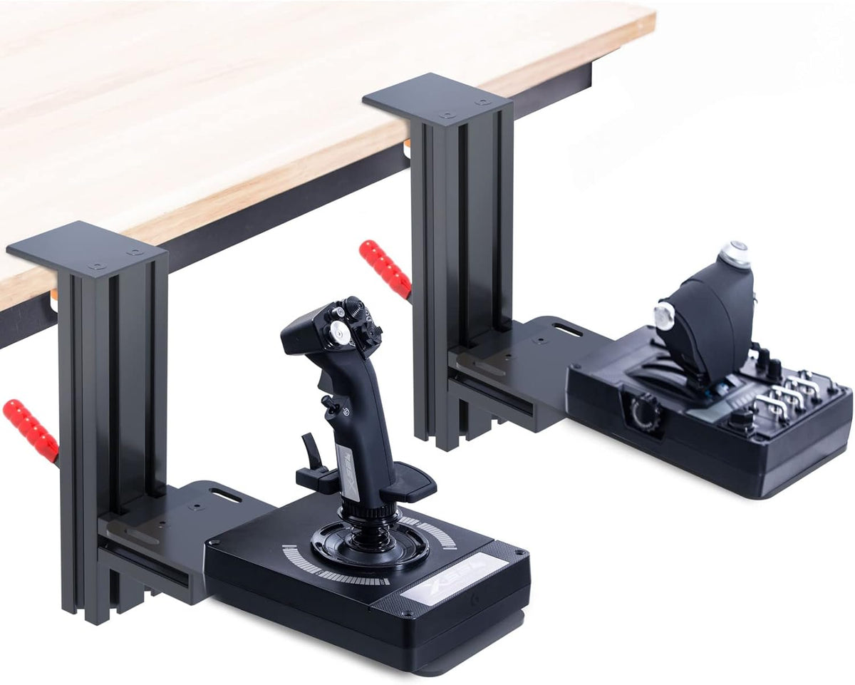 Set of 2 Desk Mounts Joystick Mount X163