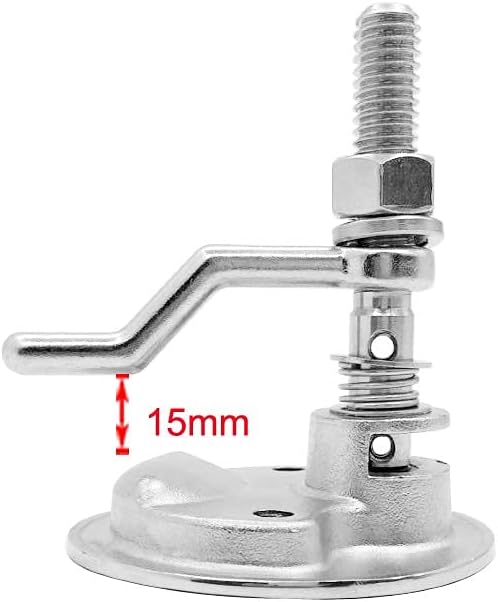 316 Stainless Steel Boat Cam Latch with Back Plate Pack of 2 P8551