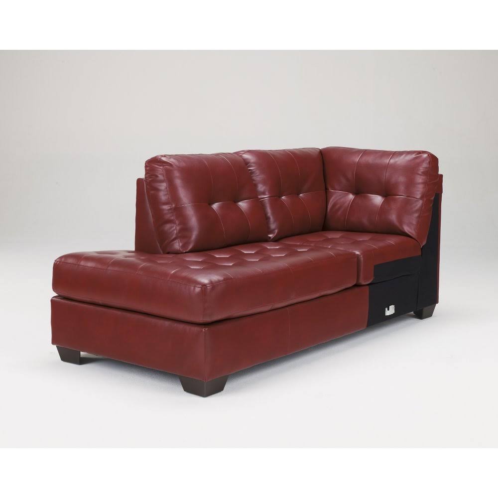 Red Left Arm Facing Sectional U524