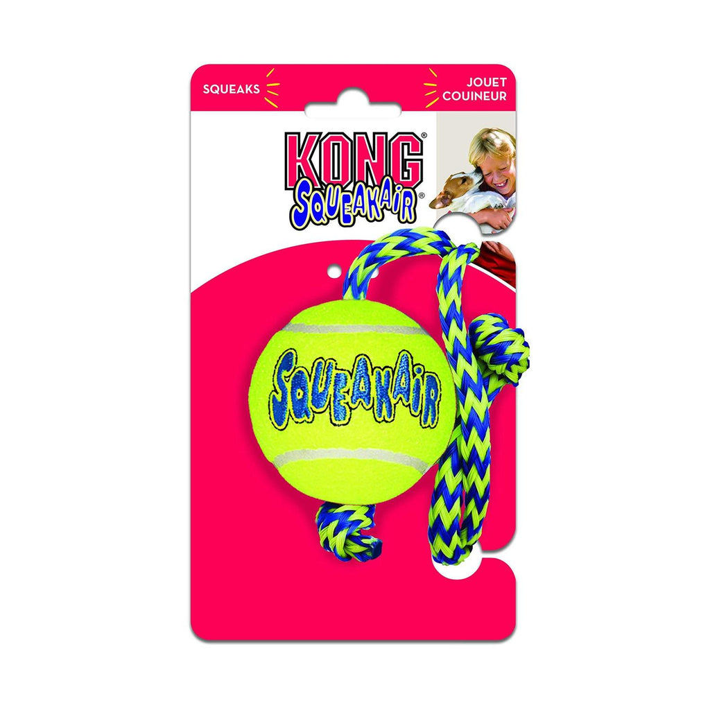 SqueakAir Ball with Rope X274190