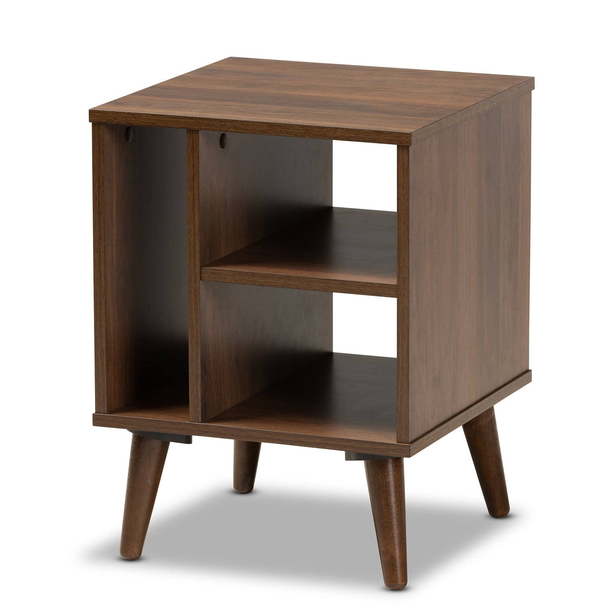 Walnut Wood End Table B389825