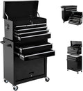 Orange 5 Drawer Rolling Tool Chest with Lock M9308