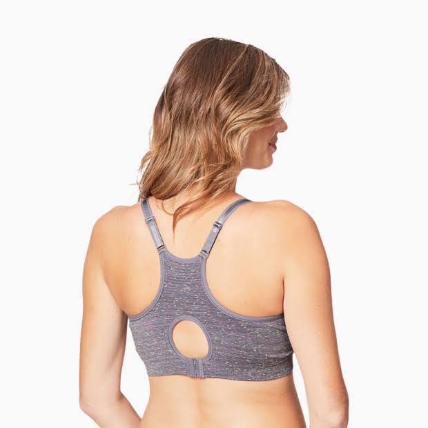 Heather Grey Maternity Nursing Bra D717