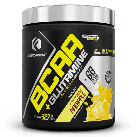 BCAA Powder with Glutamine Electrolytes Pineapple V509032