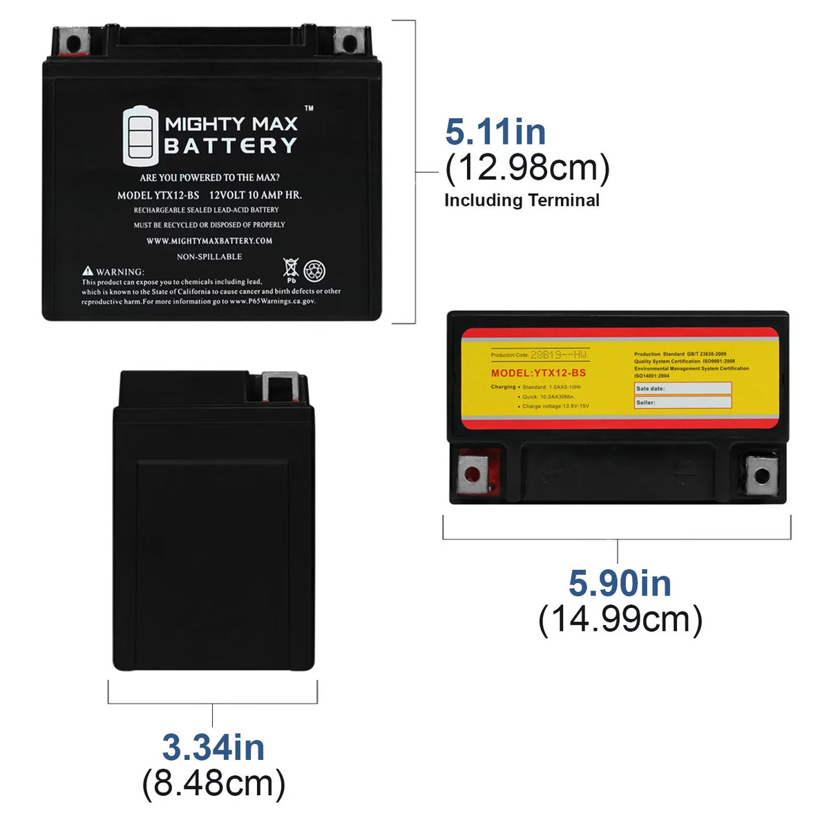 12V 10AH Battery K697344