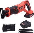 21V Cordless Reciprocating Saw with Battery and Charger, 2 Blades H95734