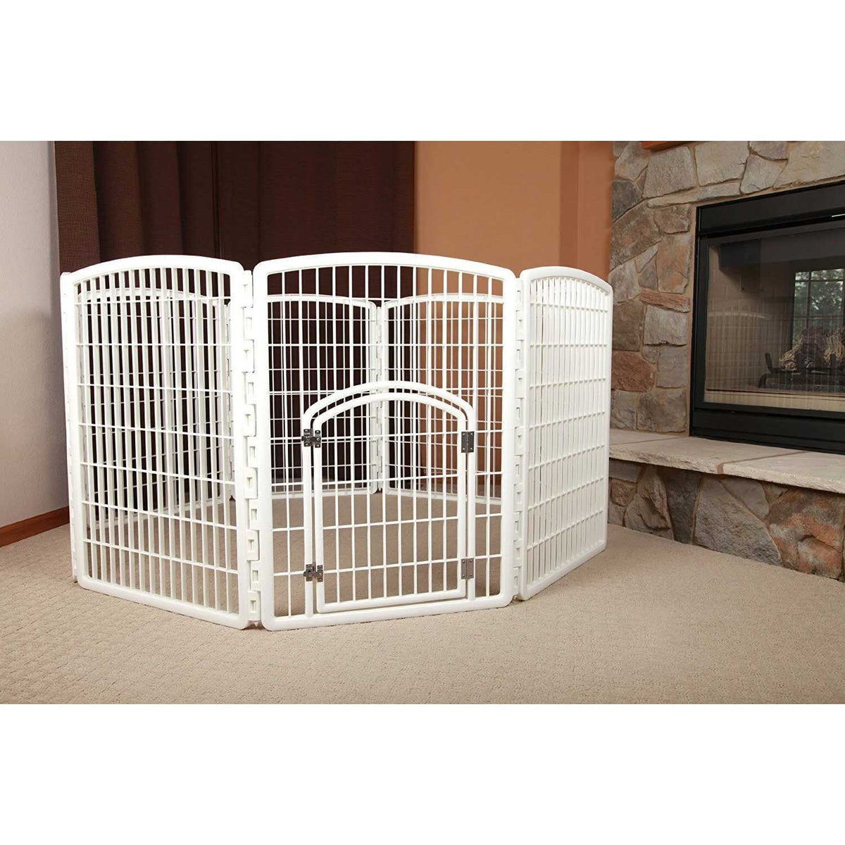 8-Panel Pet Playpen with Door O4069