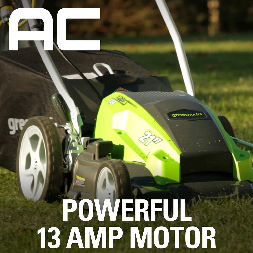 21 Amp Corded Electric Walk-Behind Push Lawn Mower E87639
