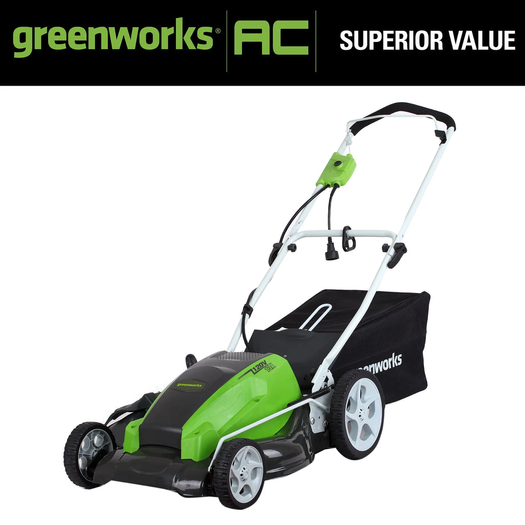 21 Amp Corded Electric Walk-Behind Push Lawn Mower E87639