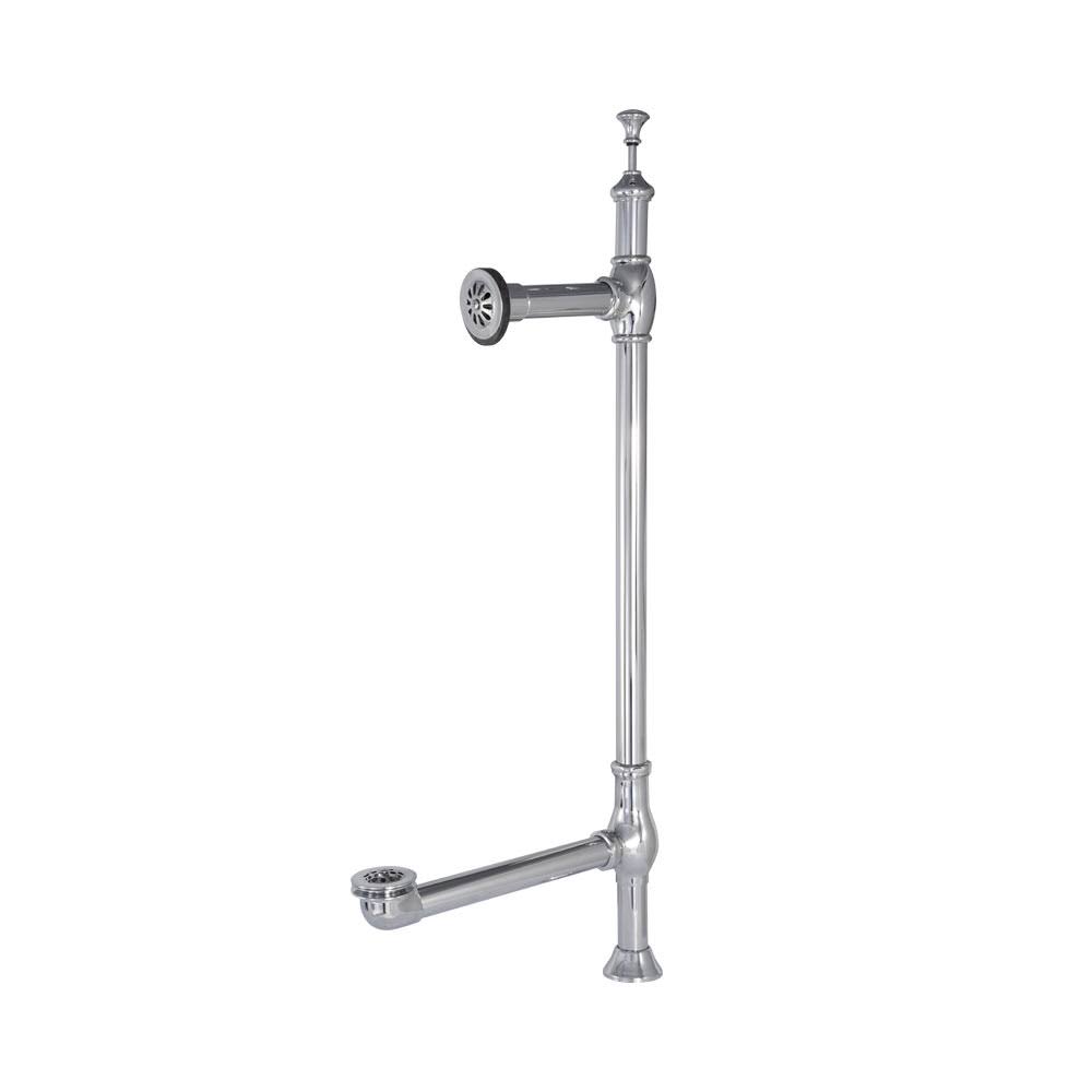 Chrome Clawfoot Tub Tower Drain K231