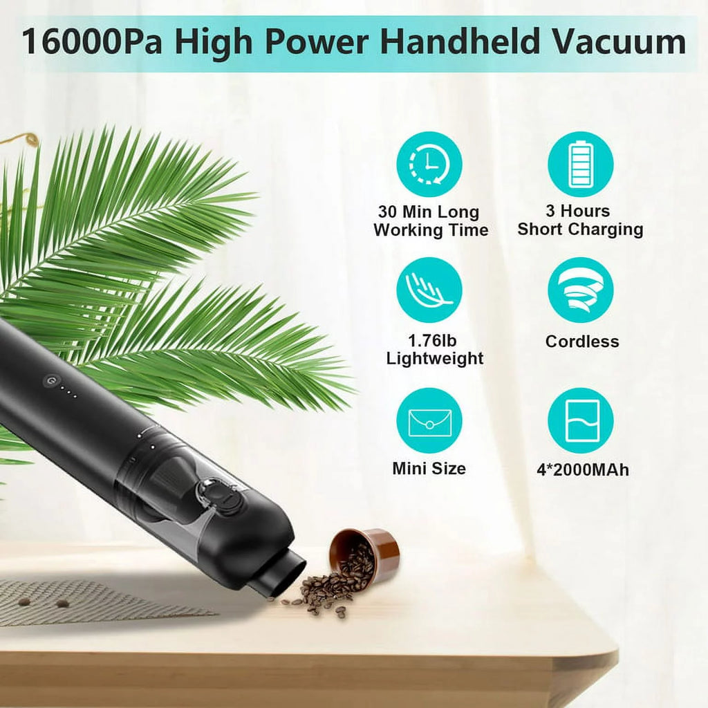 Cordless Handheld Vacuum 16KPA Portable I45506